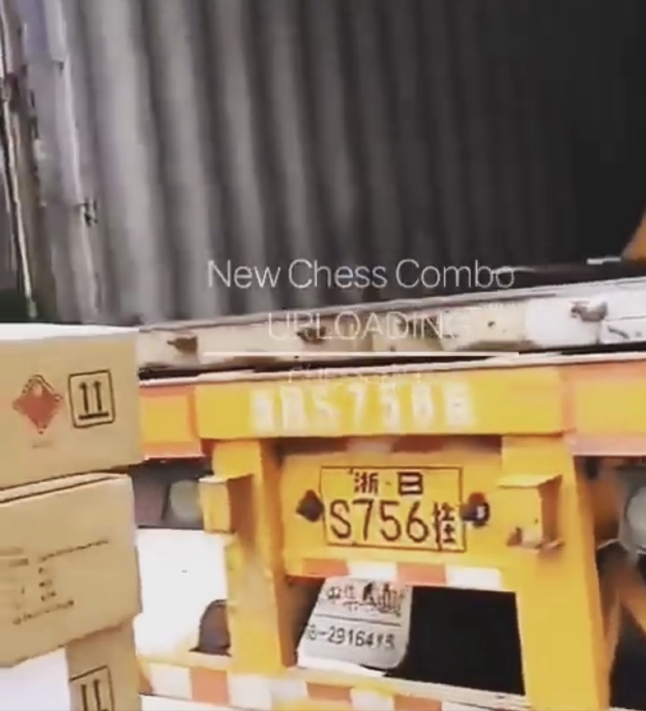 Loading finished combo sets onto a truck at CHESS-MFG